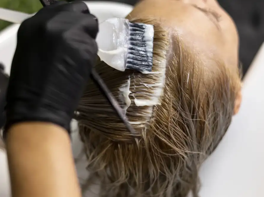 Image of balayage at Lusso Hair Studio & Spa located in Winston-Salem, NC