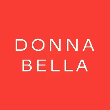 Logo of Donna Bella. Lusso Hair studio & Spa carries Donna Bella extensions in their Winston-Salem, NC location.