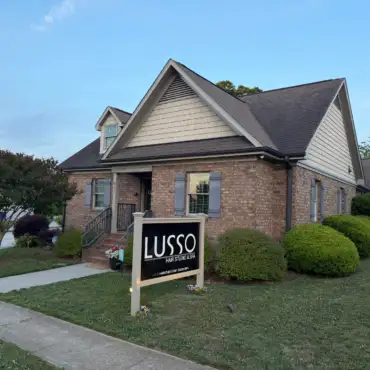 Image of the exterior of Lusso Hair Studio & Spa in Winston-Salem, NC