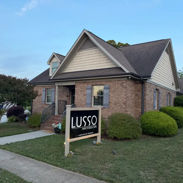 Image of the exterior of Lusso Hair Studio & Spa in Winston-Salem, NC